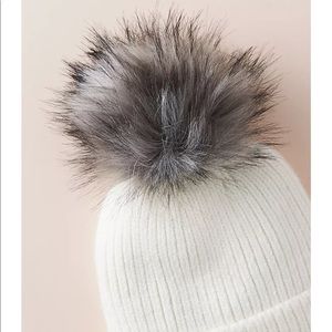 Last one! Pick A POM Fluffy Topper- Grey